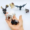 MIUTRUE New 6pcs Animal Figures Building Blocks Toys Jungle Moive Mount Animal Model Brick Set Educational Toys Gifts for Boys 6 and Up Years Old