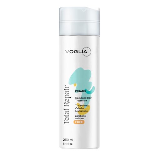 Voglia Total Repair Bottle Keratin, Parabens and Sulfates FREE