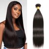 One Bundle Straight Hair 9A Brazilian Hair 18 inch Brazilian Virgin Hair Straight Unprocessed Brazilian Hair Weave Human Hair Extensions