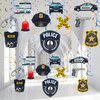 30 Pcs Police Party Hanging Swirls Police Party Decorations Swirls Police Party Favors Police Graduation Party Decorations Police Decor for Police Department Theme Birthday Party Baby Shower Supplies