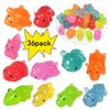 36Pack Glitter Mochi Squishy Sensory Fidget Toys,Birthday,Party Favors,Classroom prizes,Goody Bag Stuffers