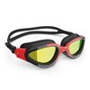 AqtivAqua Polarized Swimming Goggles Swim Goggles for Adults Men Women Kids Youth Girls Boys Children Polarised PDX (Red goggles + Red case)