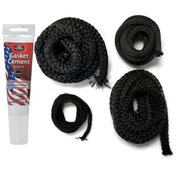 Midwest Hearth 3421 Acclaim Gasket Kit for Vermont Castings Wood Stoves