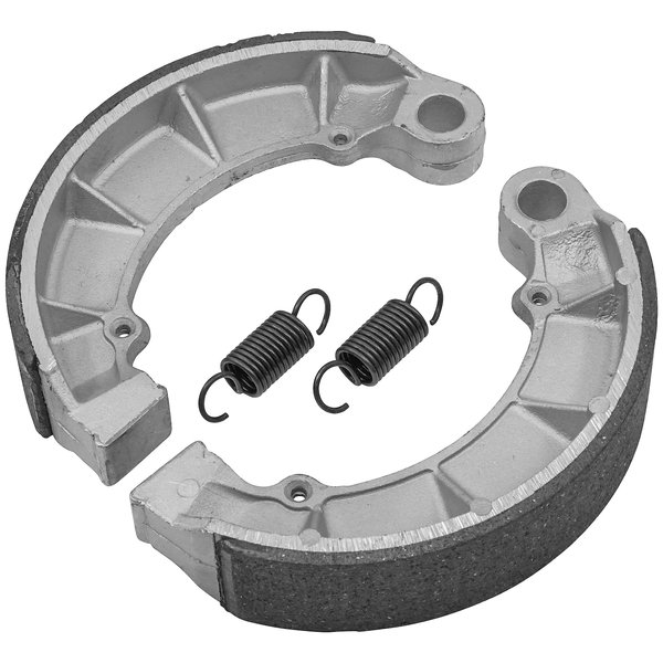 Caltric Rear Brake Shoes Compatible with Honda Trx350D Trx-350D Fourtrax Foreman 4X4 1987 1988 1989 New