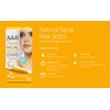 Nad's Facial Wax Strips - Natural All Skin Types - Waxing Kit With 30 Face Wax Strips & Post Wax Oil, 1 Count