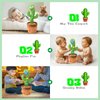 Vrtdlitg Baby Toys Talking Dancing Cactus with Lights and Music, 120 Songs Plush Toys for Kids, Christmas Birthday Gifts for Girls Boys