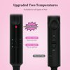Newest Mini Hair Crimper 2 Adjustable Temperature, janelove 1/2 Inch Beach Waves Curling Iron, Hair Waver for Short & Medium Hair, Home and Travel Friendly Crimper Hair Tool, Dual Voltage