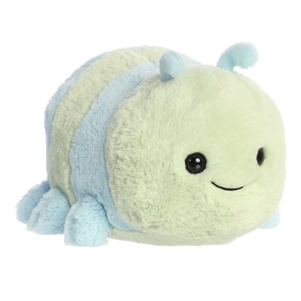 Aurora® Adorable Spudsters™ Carson Caterpillar™ Stuffed Animal - Comforting Cuddles - Playful Companions - Green 10 Inches
