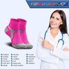 QUXIANG Compression Socks for Women & Men Circulation 3/6/7 Pairs Arch Ankle Support 15-20 mmHg Best for Running Cycling (Multi 06,L/XL)
