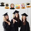 9PCS Graduation Party Decorations Class of 2023-Congrats Grad Table Centerpiece Congratulate Graduation Honeycomb Table Toppers for Graduation Party Supplies