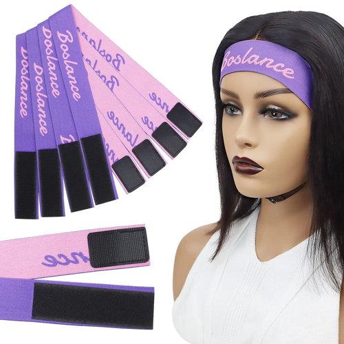 Elastic Band for Lace Frontal Melt, 4 PCS Lace Melting Band for Lace Wigs, Elastic Band for Melting Lace, Lace Band Wig Bands for Edges Wig Melt Band，Wigs Supplies, Wig Accessories(4 Count -Pack of 1)