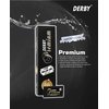100 "Derby Premium" Double Edge Razor Blades for straight razor