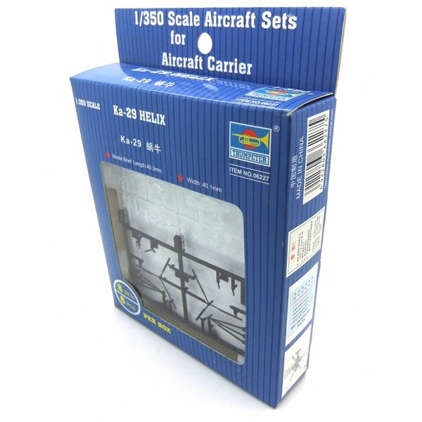 Trumpeter 1/350 Ka29 Helix Helicopter Set (6-Box)