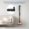 LANMU Wall Mount Holder Compatible with Shark IX141 IZ562H IZ682H IZ361H IZ462H IZ163H IZ363HT IZ483H Pet Cordless Stick Vacuum, Ultracyclone CH951 and Dyson V10 V11 V12 V15 Outsize Vacuum