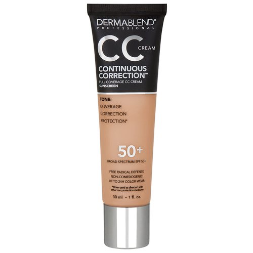 Dermablend Continuous Correction Tone-Evening CC Cream SPF 50+, 40N, 1 fl. oz. (Pack of 1)