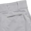 Champro Men's Standard Triple Crown Classic Baseball Pants, Grey, Small