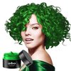 UrbanX Washable Hair Coloring Wax Material Unisex Color Dye Styling Cream Natural Hairstyle Pomade Temporary Party Cosplay Natural Ingredients (Green)