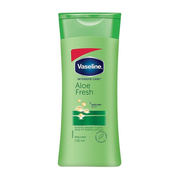 BBRATS Intensive Care Aloe Fresh Body Lotion, With 100% Aloe Extract, Non Greasy, Non Sticky Formula For Hand & Body, 100 ml