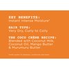 Carol's Daughter Coco Creme Coil Enhancing Moisture Butter, with Coconut Oil and Mango Butter, for Very Dry Curly Hair, Paraben and Silicone Free, 12 oz