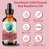 Bella Terra Oils - Red Raspberry Seed Oil 4 oz - Packed with Ellagic Acid & Vitamin A, Embrace the Nutrient-Rich Essence of Raspberry Seed for Skin