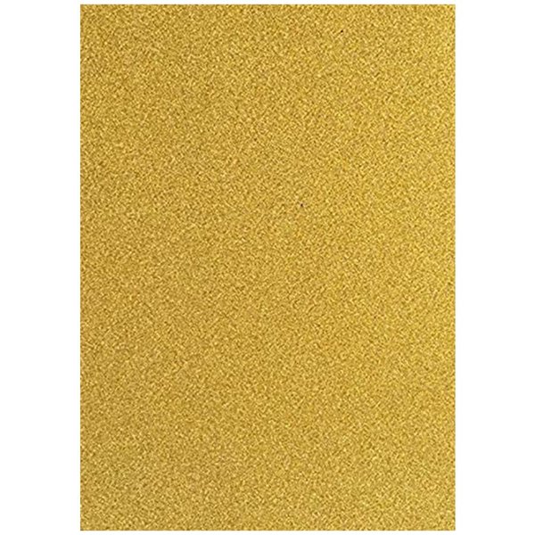 Baisunt 20 Sheets Gold Glitter Cardstock Paper for DIY Art Project, Scrapbook, Birthday Wedding Party Decoration 250GSM(8x12 In, Non Adhesive)