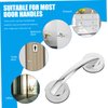 Cabilock Suction Cup Shower Handle Portable Bathroom Grab Bar for Extra Support Easy to Install and Uninstall Strong Bearing Capacity for Home Use