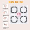 Lightweight Air False Eyelashes Natural Look Daily Wear Full Fluffy Fake Eyelashes Clear Band 18mm Lashes Soft Volume Lashes 8 Pairs Pack