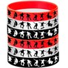 24PCS Skateboard Themed Rubber Bracelets Sport Wristbands Party Supplies Birthday Baby Shower Party Favors