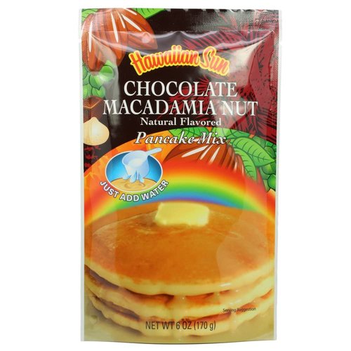 3 Pack Hawaiian Chocolate Macadamia Nut Pancake Mix From Hawaii