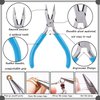 Jewelry Pliers, SONGIN 3 Pack Jewelry Pliers Set Tools Includes Needle Nose Pliers Round Nose Pliers Wire Cutters Chain Nose Pliers for Jewelry Making Repair, Wire Wrapping, Beading and Crafts