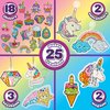 Jumbo Gem Art Diamond Painting Kit - 1200+ Pcs - Make Your Own Stickers, Keychains, Suncatchers, Magnets - Arts and Crafts Kits for Girls Ages 6+