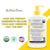 La Petite Creme French Premium Diapering Lotion - Diaper Cream Alternative to Baby Wipes - Gentle Moisturizer & Skin Cleanser with USDA Certified Organic Ingredients - Baby Essentials (8 oz)