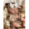 Anano Realistic Reborn Baby Toddler Boy 19 Inch Weighted Real Reborn Babies That Look Real and Feel Real Life Like Baby Dolls Newborn Reborn Silicone Baby Doll Girl (Mustard, Family Edition)