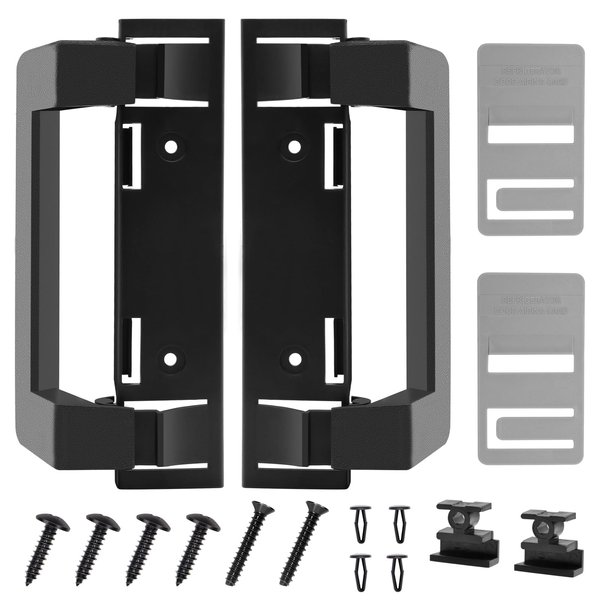 2 Pack 3316882900 RV Refrigerator Door Handle for Dometic Refrigerator DM2672 DM2682 DM2872 DM2882, RV Refrigerator Parts for Dometic, Camper Refrigerator Door Handle Replacement with Airing Cards
