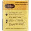 Celestial Seasonings Herbal Tea, Ginger Plus Probiotics, 20 Count (Pack of 3)