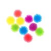 DPWOUM 10Pcs Multicolour Cute Funny Cat Toys Arbutus Ball Stretch Plush Ball Cat Toy Ball Creative Colorful Interactive Cat Soft Spiky Cat Chew Toy Pet Supplies