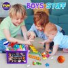 Fidget Pack Box for Boys Girls 4-12, FunKidz Fidget Toys for Kids 5-7 Autistic Sensory Mystery Birthday Gifts in Reusable Portable Treasure Box Nice Party Favors