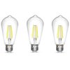 NOTOC LED Edison Bulb 4W,Antique 40W Vintage Edison Bulb,E26 Light Bulb Non Dimmable Led Bulb 450 Lumens Daylight White 4000K,Pack of 3