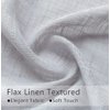 Grey Kitchen Curtains Semi Sheer Privacy Linen Textured Rod Pocket Short Tier Cafe Curtain Valances Silver Light Gray Bathroom Window Curtains Bedroom 2 Panels Set 24 Inch Length