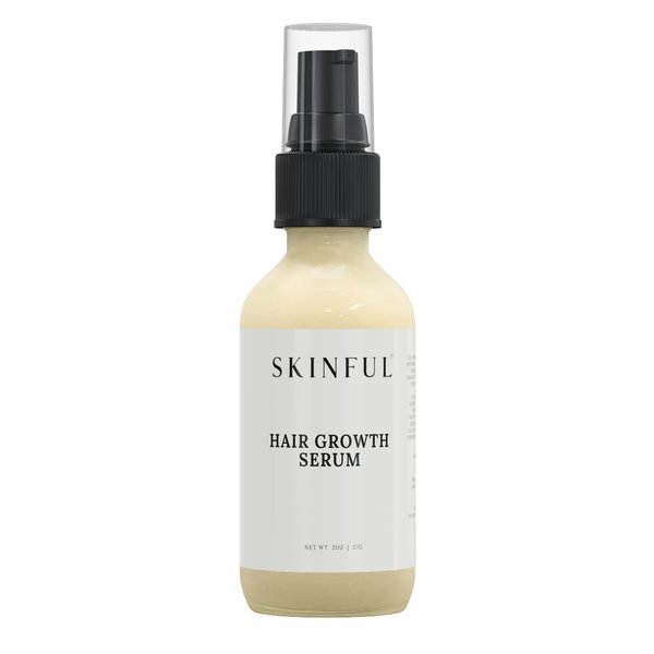 Skinful Hair Growth Serum for Hair Loss Treatment - Reviving Hair Serum for Thinning Hair - 2oz