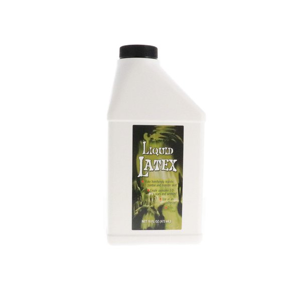 Liquid Latex - 16oz Pint - Creates Monster / Zombie Skin and FX