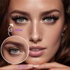 SLSXNL Lash Clusters Eyelash Extensions Volume 60D 80D 100D 10-18MM Eyelash Clusters D Curl Cluster Lashes 270pcs 10mm 12mm 14mm 16mm 18mm Thin Band Natural Eye False Eyelashes