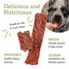 Farm Hounds Duck Strips for Dogs, Natural & Healthy Dog Jerky Treats, Dog Chews & Snacks for Training & Rewarding, Made in USA, Duck Strip Treat, 4.5oz