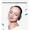 10Pairs Black Plastic Professionale Hair Salon Ear Cover Pads Sheets Ear Protector Hairdressing Dye Coloring Caps Ear Prtotection Earmuff for Hair Salon Hair Coloring Hair Treatment