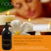 Nooky Orange Blossom Massage Oil. with Jojoba and Essential Oils. for Massaging 16 Ounce.