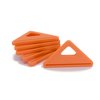 3NTERPRISE | Easy Squeeze Dispenser | 6-Pack Orange Tube Squeezers for Toothpaste, Creams, and Cosmetics – Durable ABS Plastic, Eco-Friendly Efficiency Tool, Made in USA