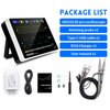 FNIRSI 1013D Oscilloscope - Handheld Tablet Oscilloscope, Portable Digital Storage Oscilloscope Kit 2 Channels 100Mhz Bandwidth 1GSa/s Sampling Rate 7" TFT LCD Touch Screen