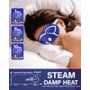 ZHENYEMEI Relaxing Steam Eye Mask,20 Packs Self Heating Spa Eye Masks,Lavender Warming Eye Mask,Disposable Heated Eye Mask for Dry Eyes Fatigue Dark Circles Tired Eyes Sleep Mask for Kids Women