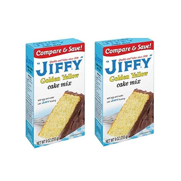Jiffy Golden Yellow Cake Mix, Set of 3