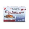PanSaver 45950 Foil Electric Roaster Liner Pack of 4 - Fits 16-22 Qt Roasters - up to 400 Degrees